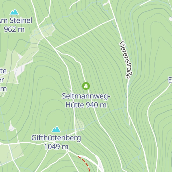 Map of Seltmannweg-Hütte
