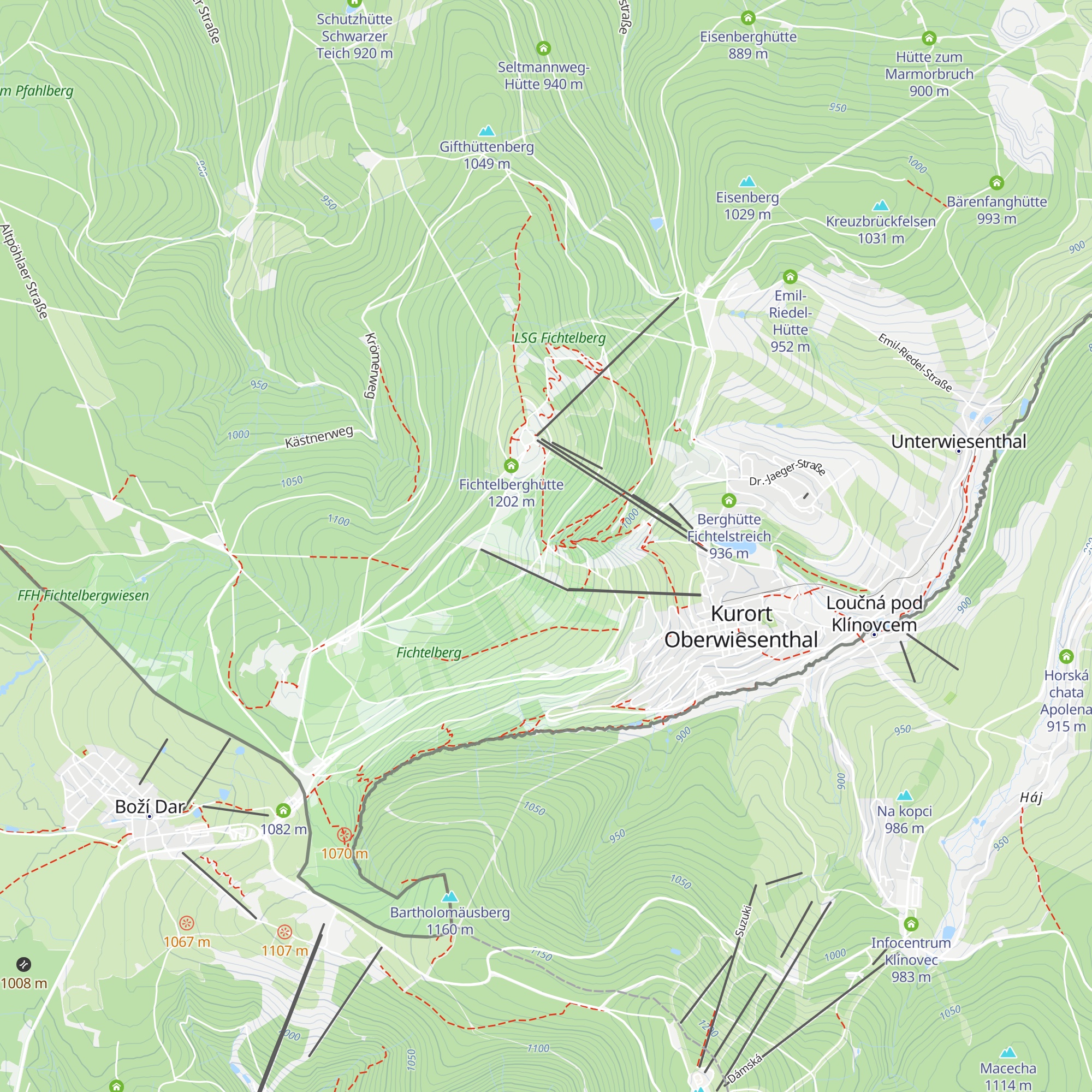 Eckbauerhütte map