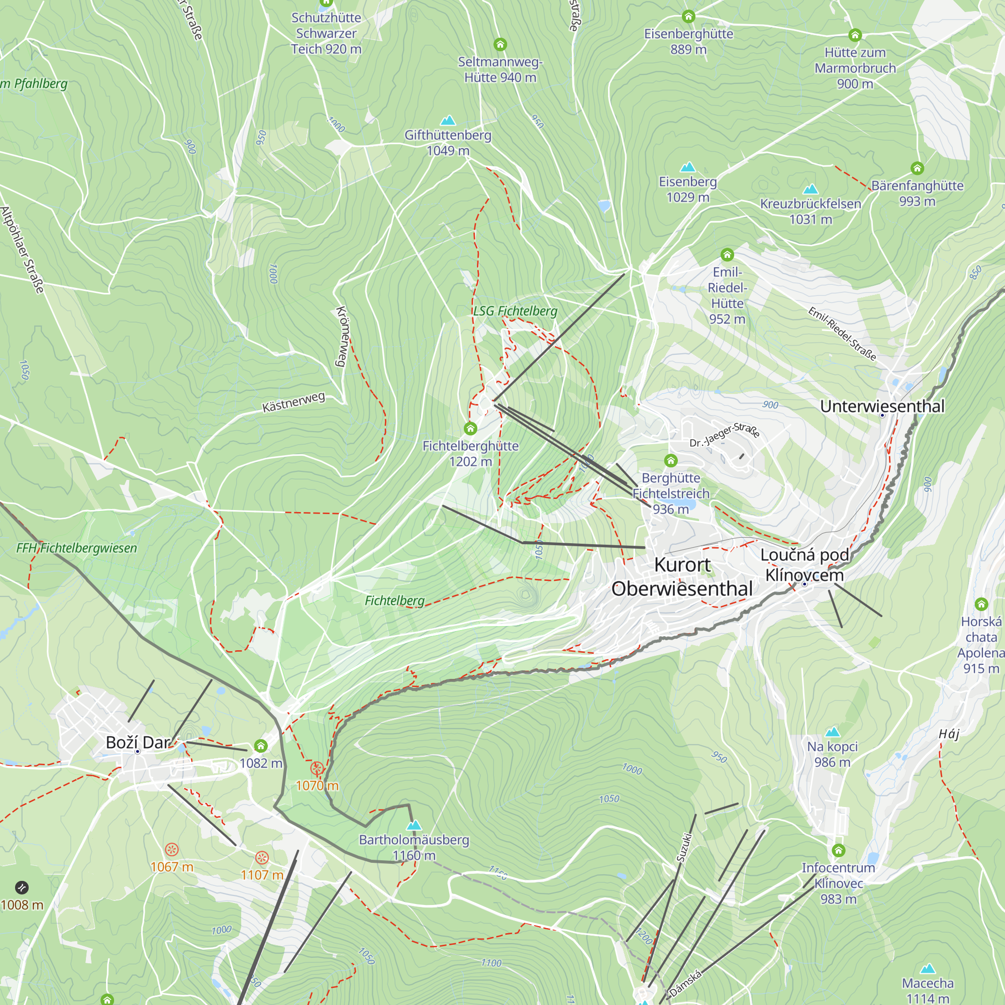 Eckbauerhütte map