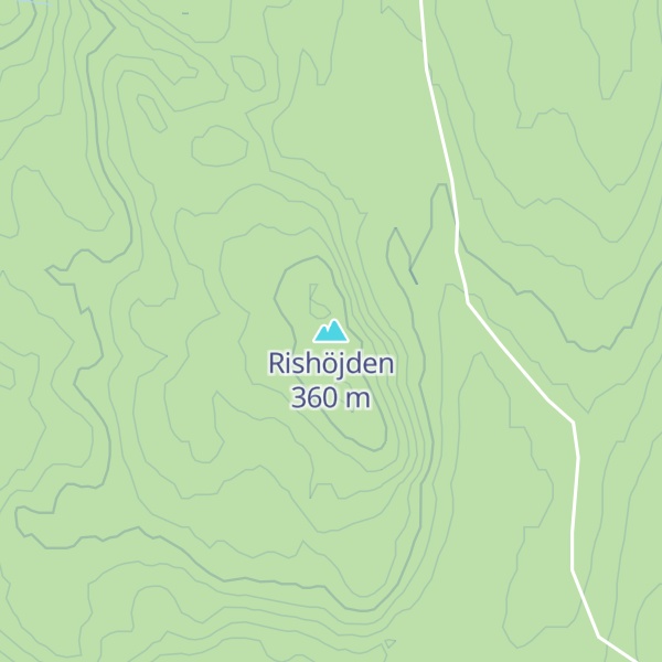 Map of Rishöjden