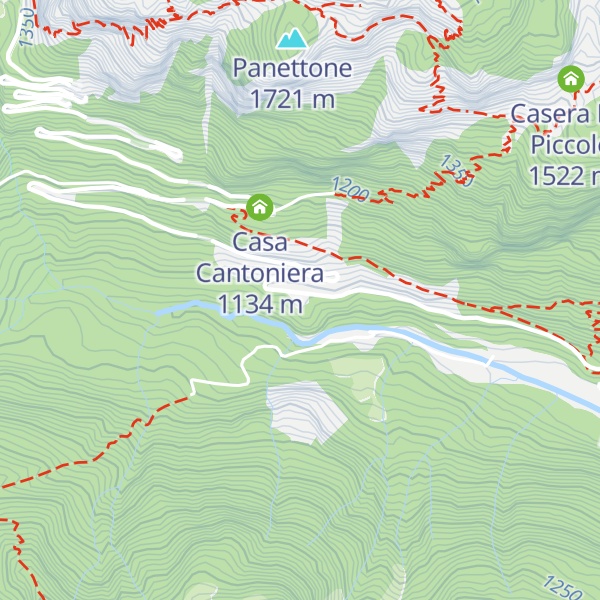 Map of Casetta in Canada'