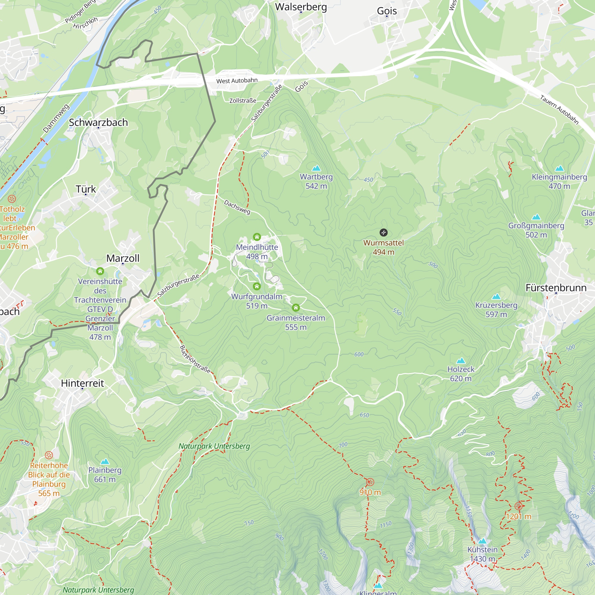 Weberl-Heustadl map