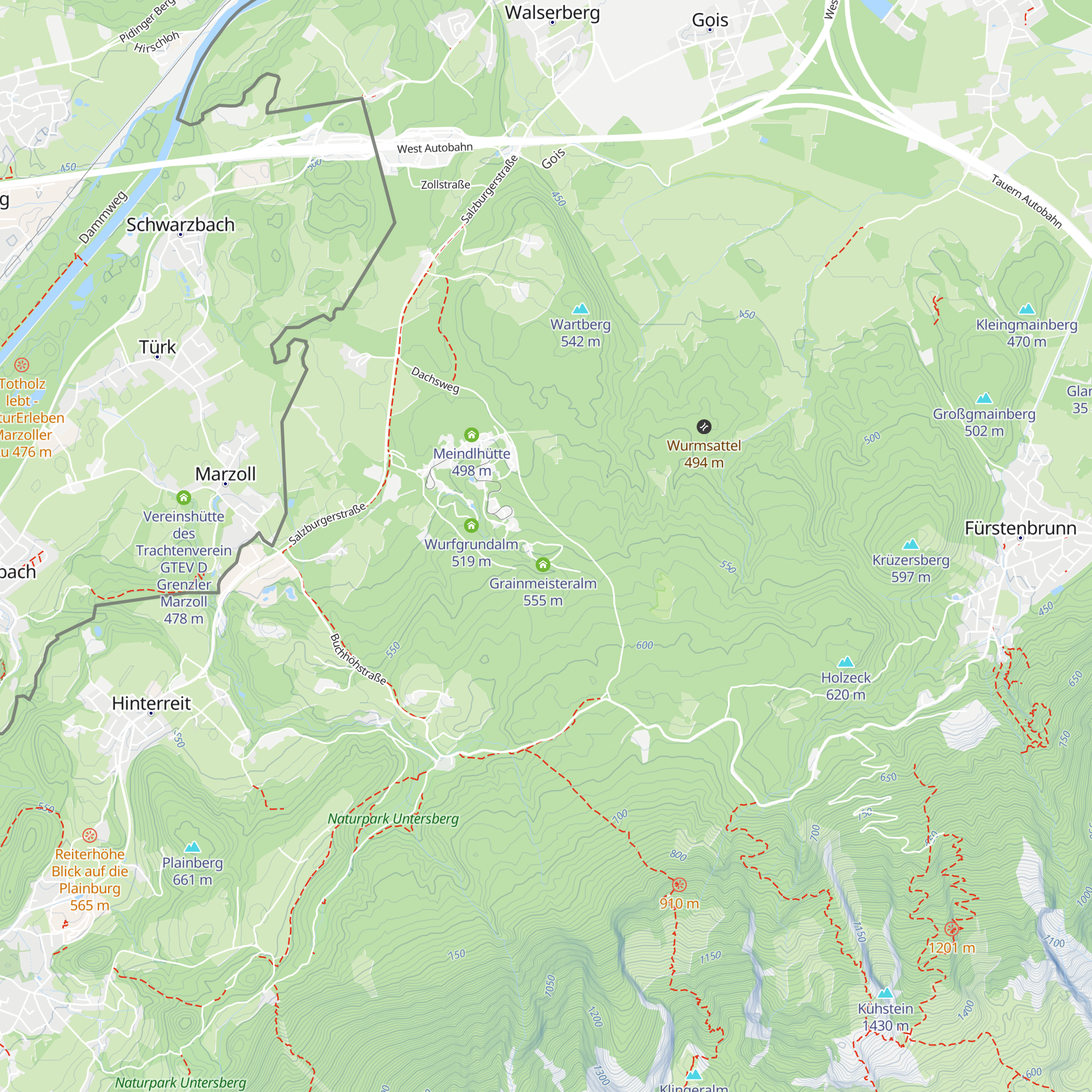 Weberl-Heustadl map