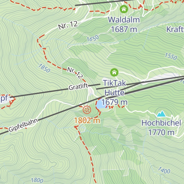 Map of Hochalm