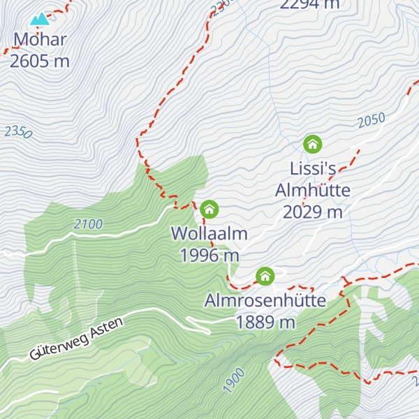 Map of Wollaalm