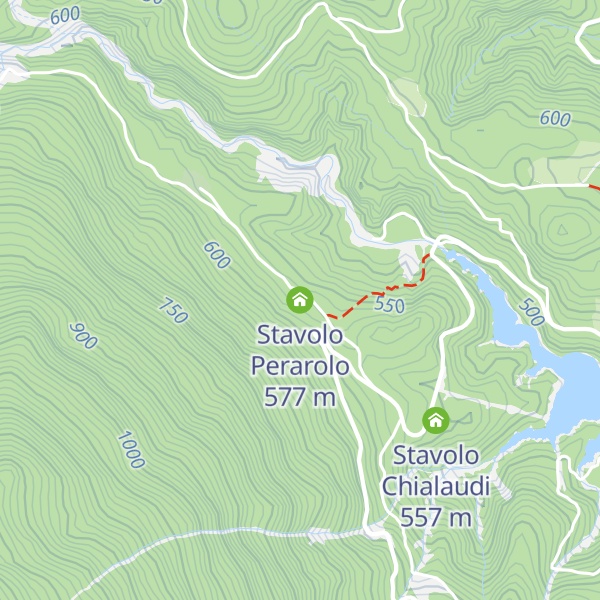 Map of Stavolo Perarolo