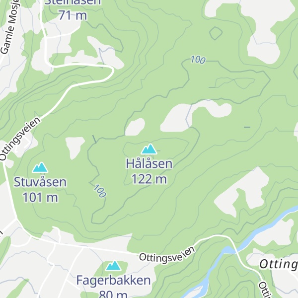 Map of Hålåsen