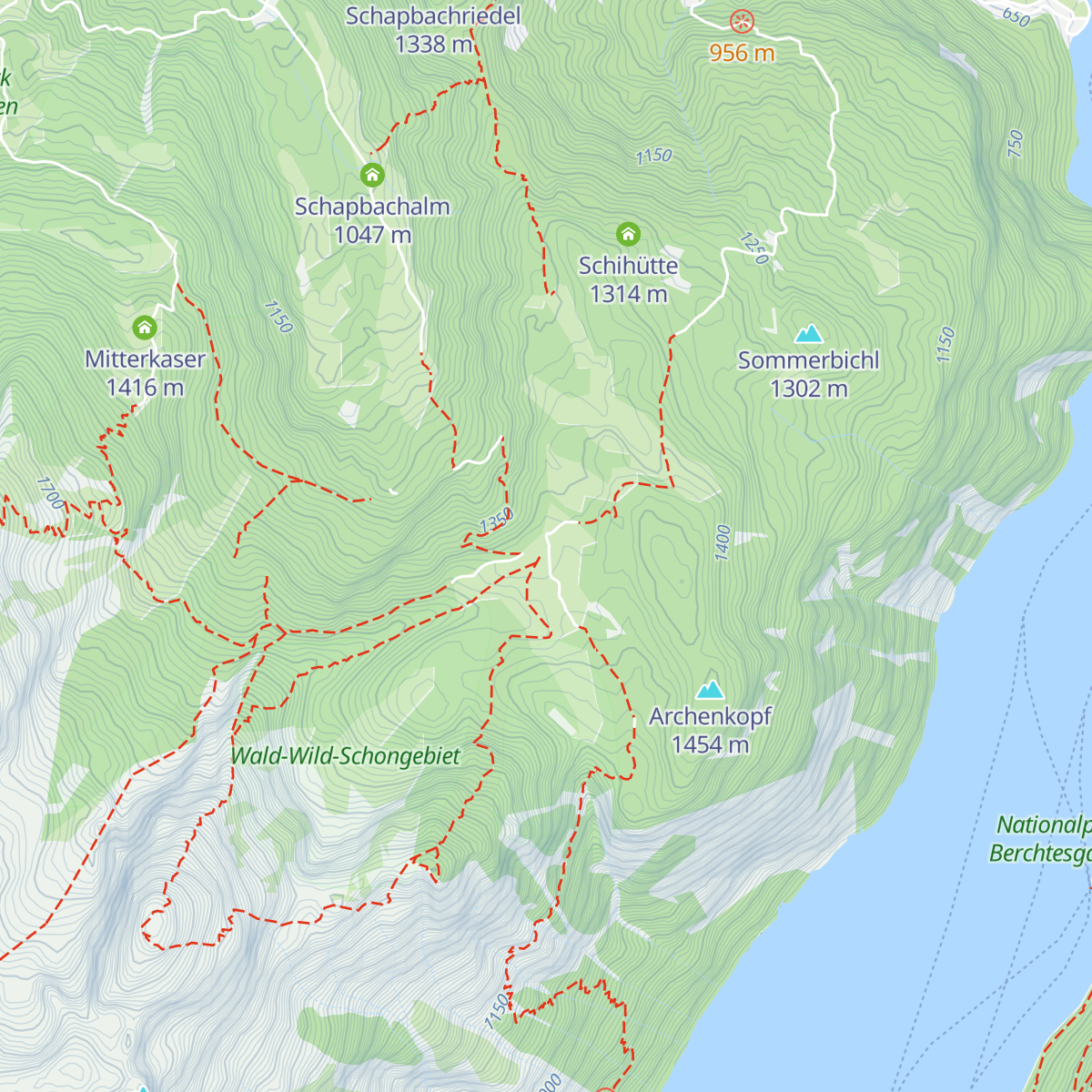 Nationalpark-Informationsstelle Kühroint map