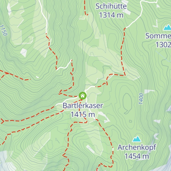 Map of Federal Police Training Centre Kührointhaus