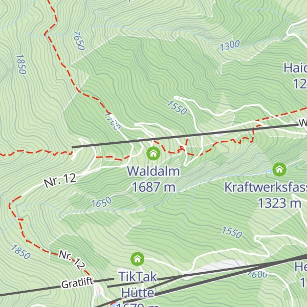 Map of Waldalm