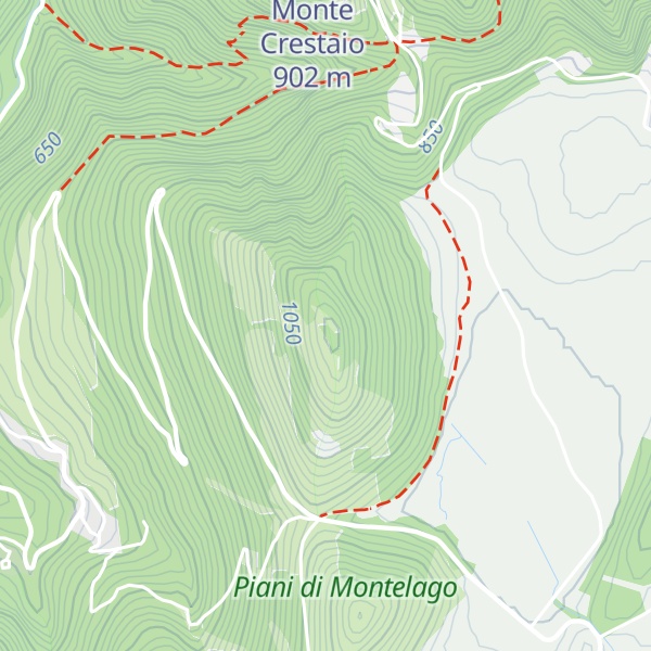 Map of Monte Cimara