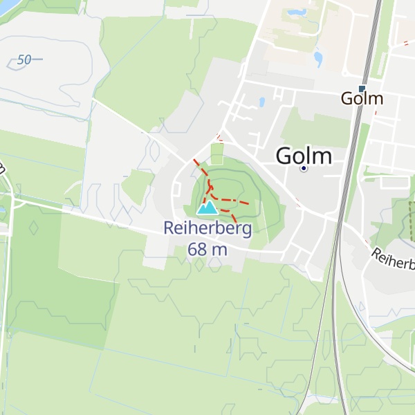Map of Reiherberg