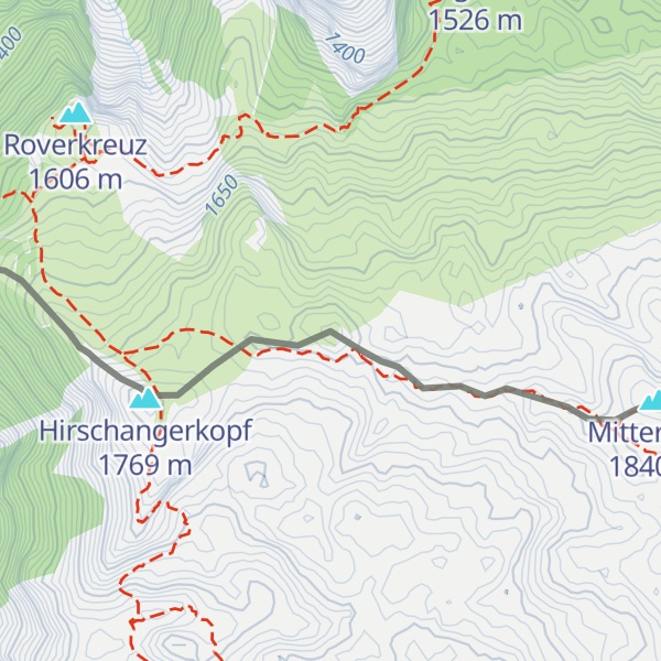 Map of Ochsenkopf