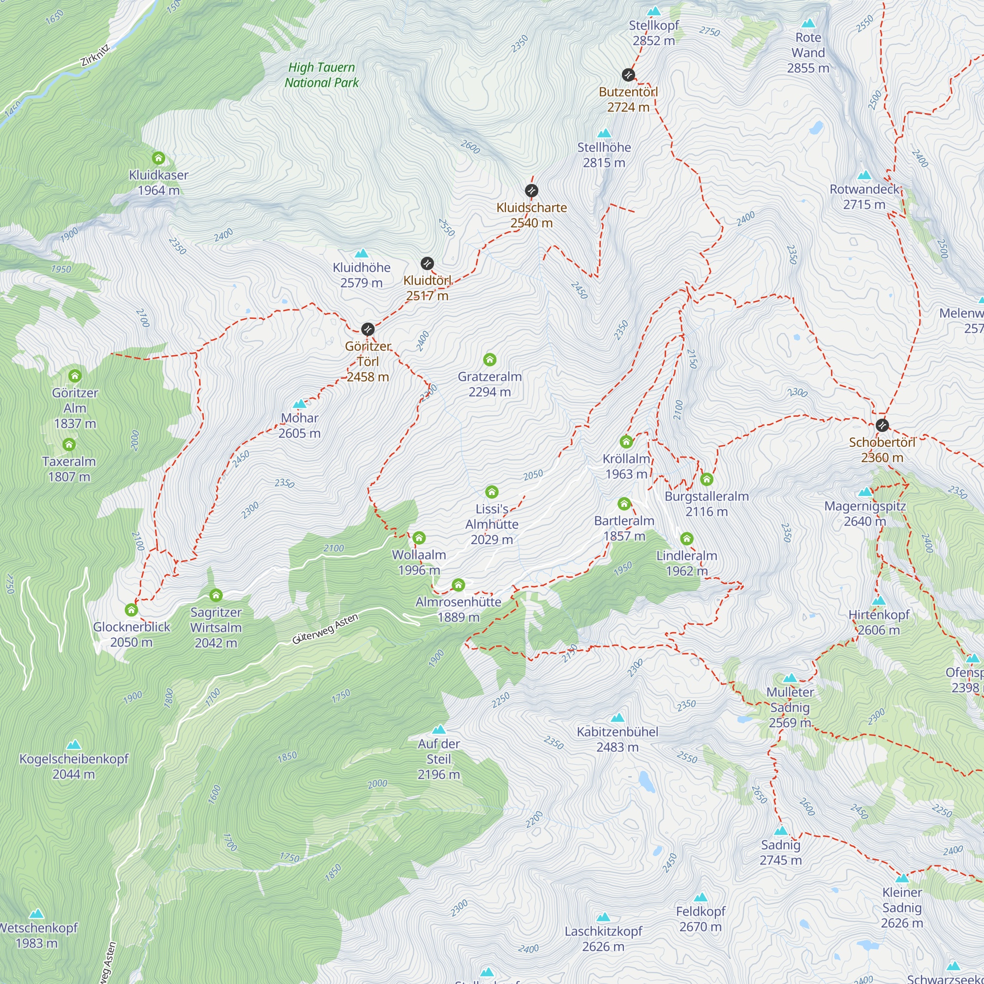 Lissi's Almhütte map