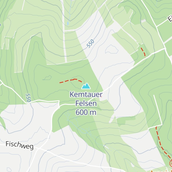 Map of Kemtauer Felsen
