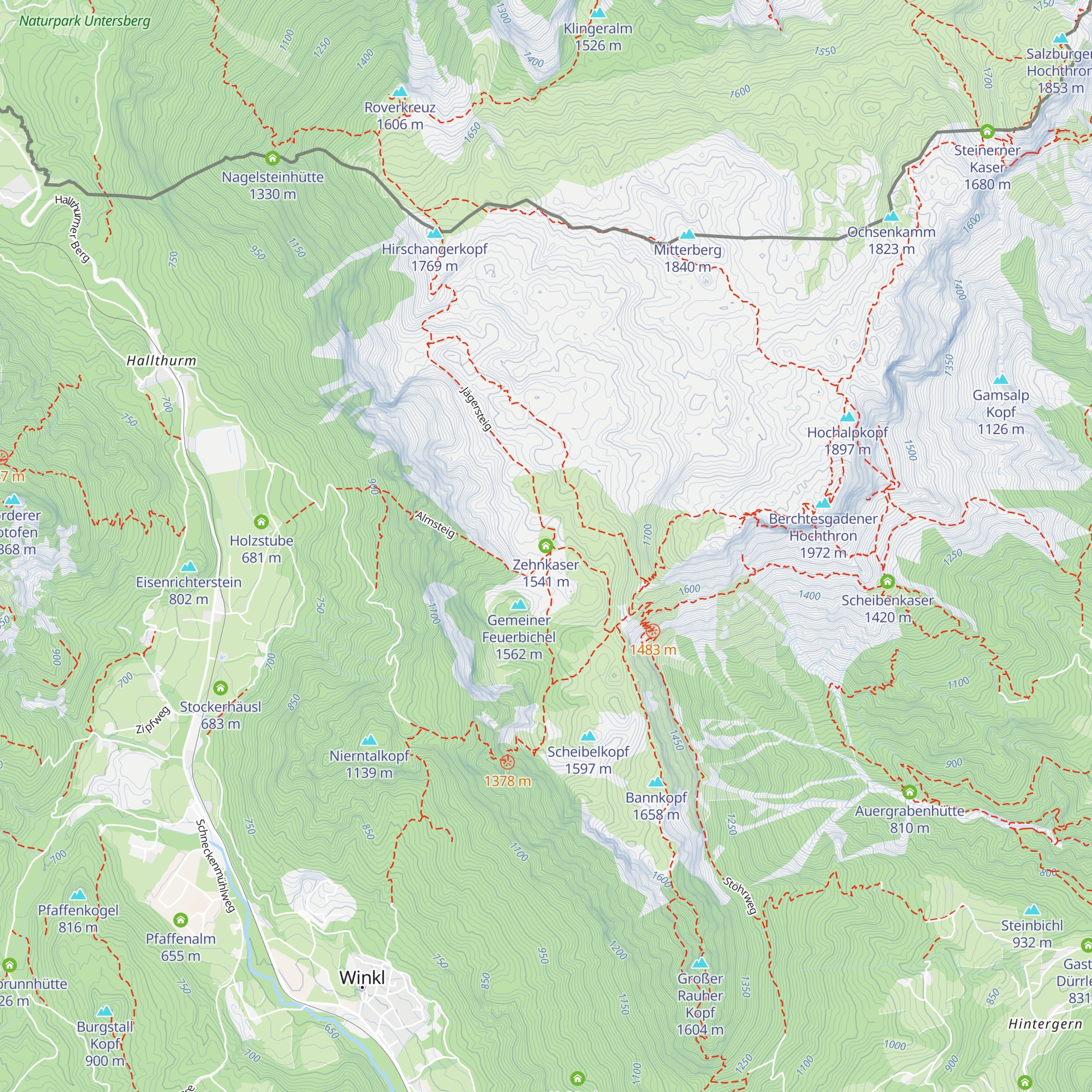 Zehnkaser map