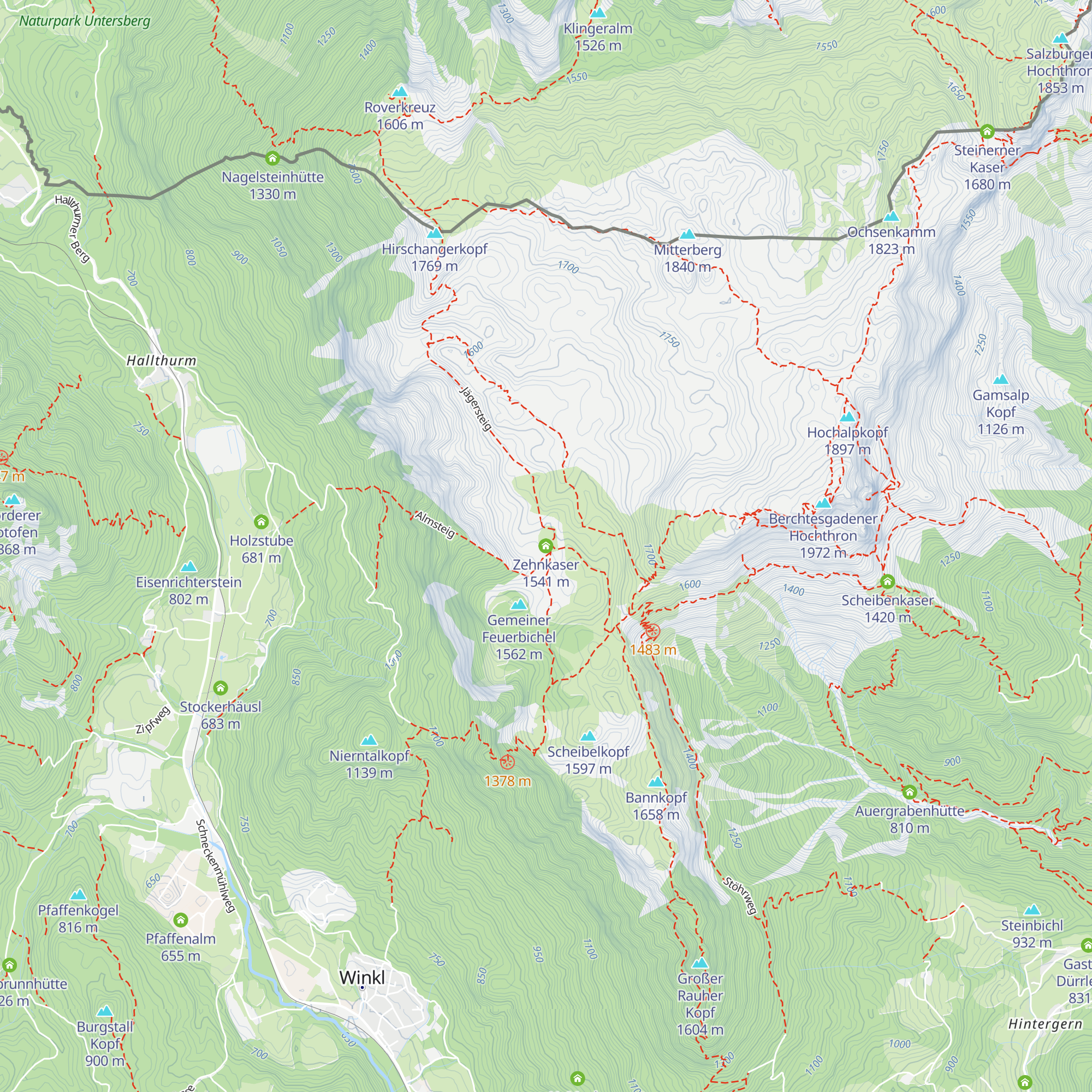 Zehnkaser map