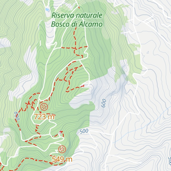 Map of Monte Bonifato