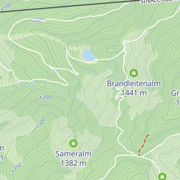 Map of Schranbachalm