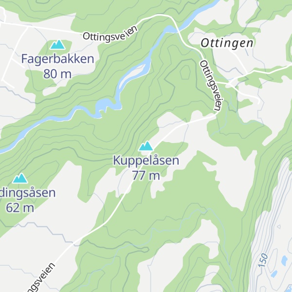 Map of Kuppelåsen
