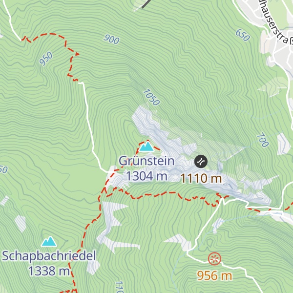 Map of Grünstein