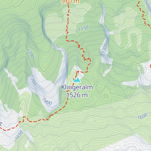 Map of Klingeralm