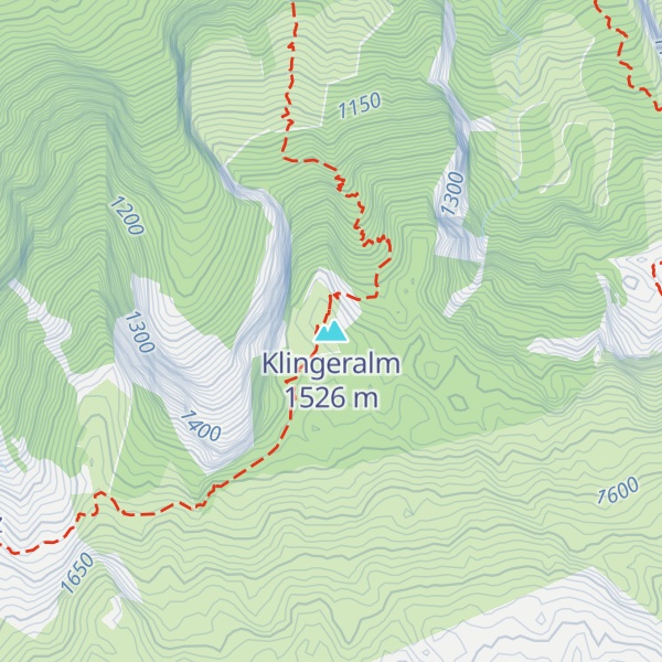 Map of Klingeralm
