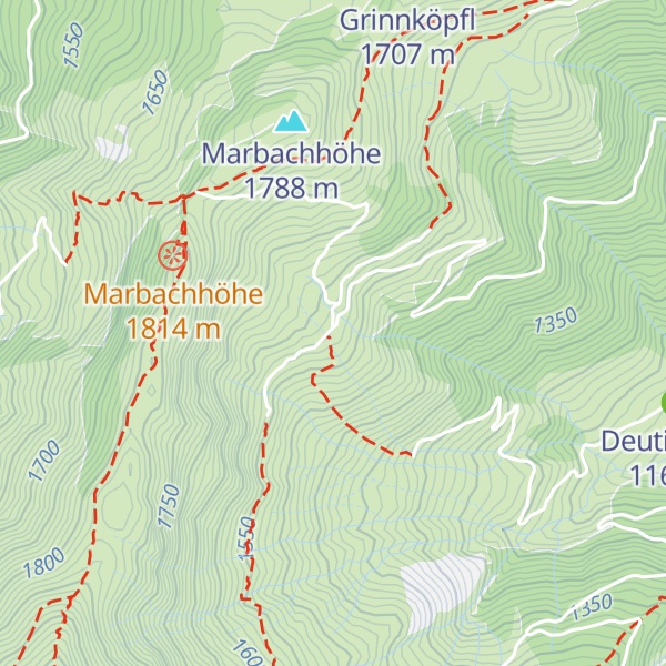 Map of Reicheralm
