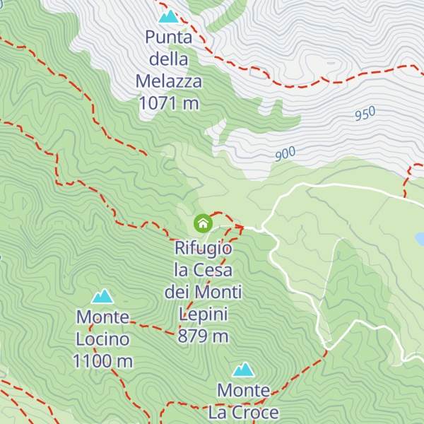 Map of Rifugio dell'Escursionista