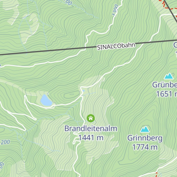 Map of Holzknecht Stubn