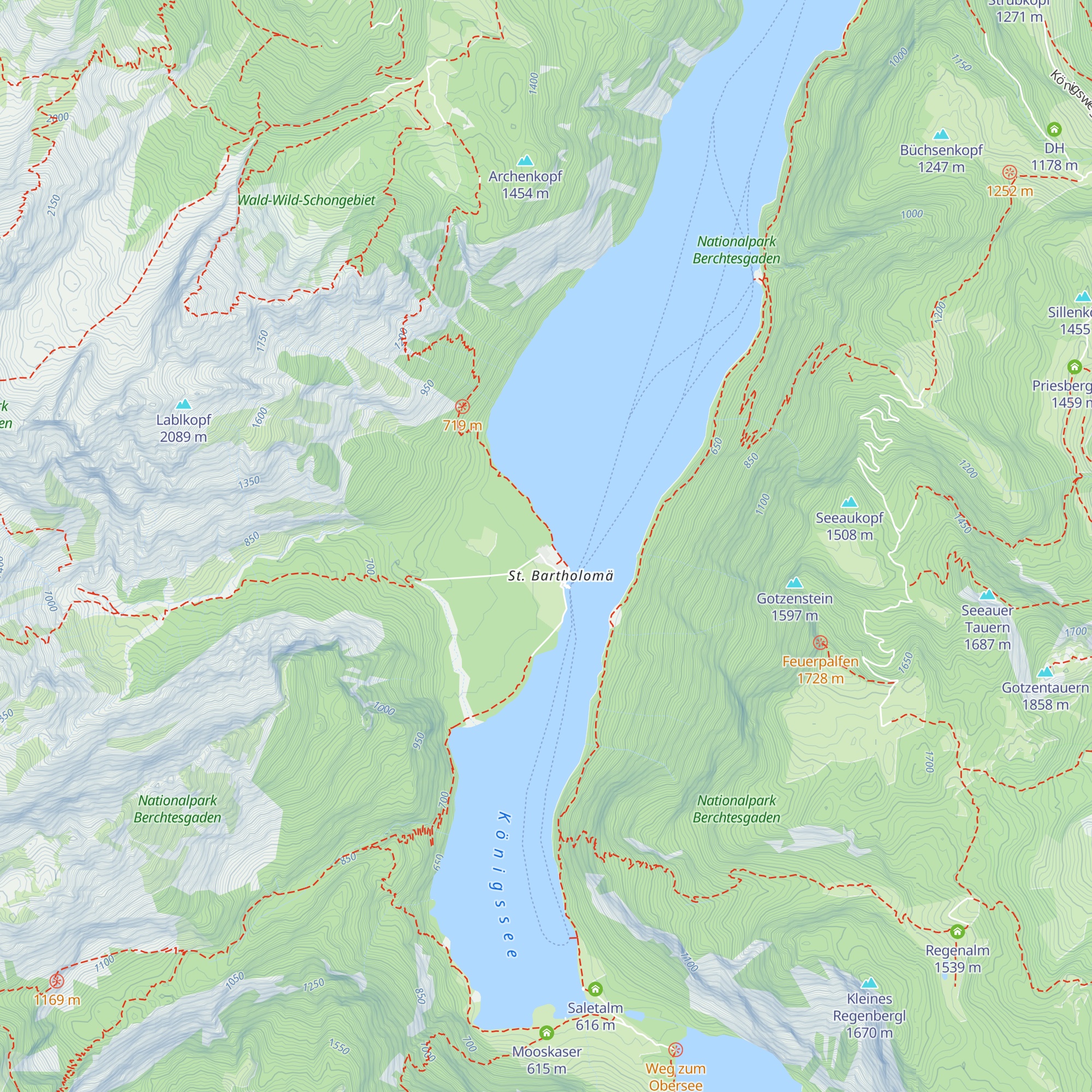 Ostwandlager map
