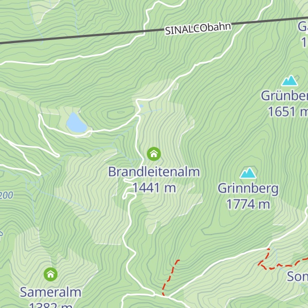 Map of Brandleitenalm