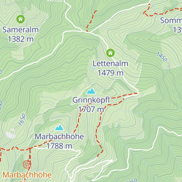 Map of Grinnköpfl