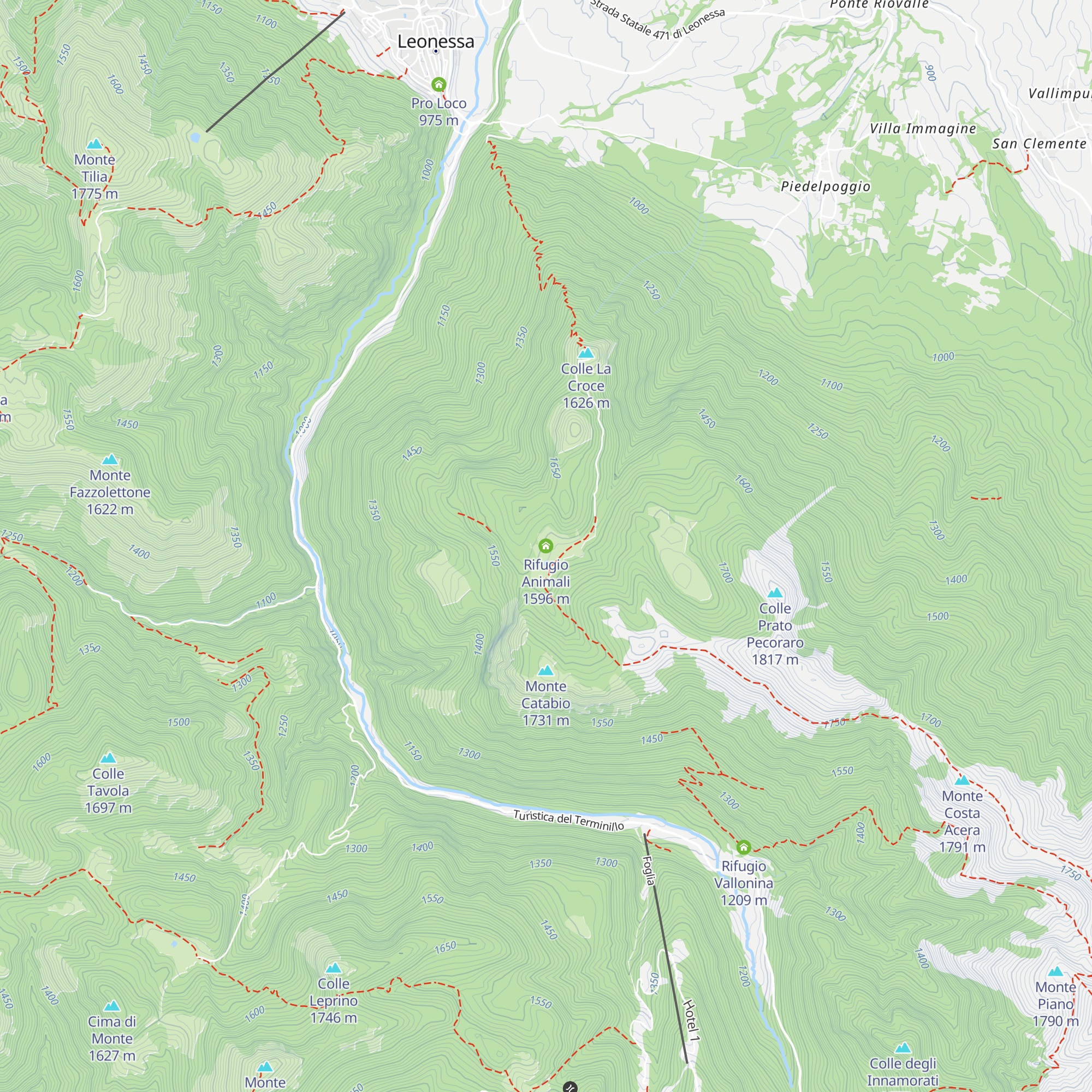 Rifugio Animali map