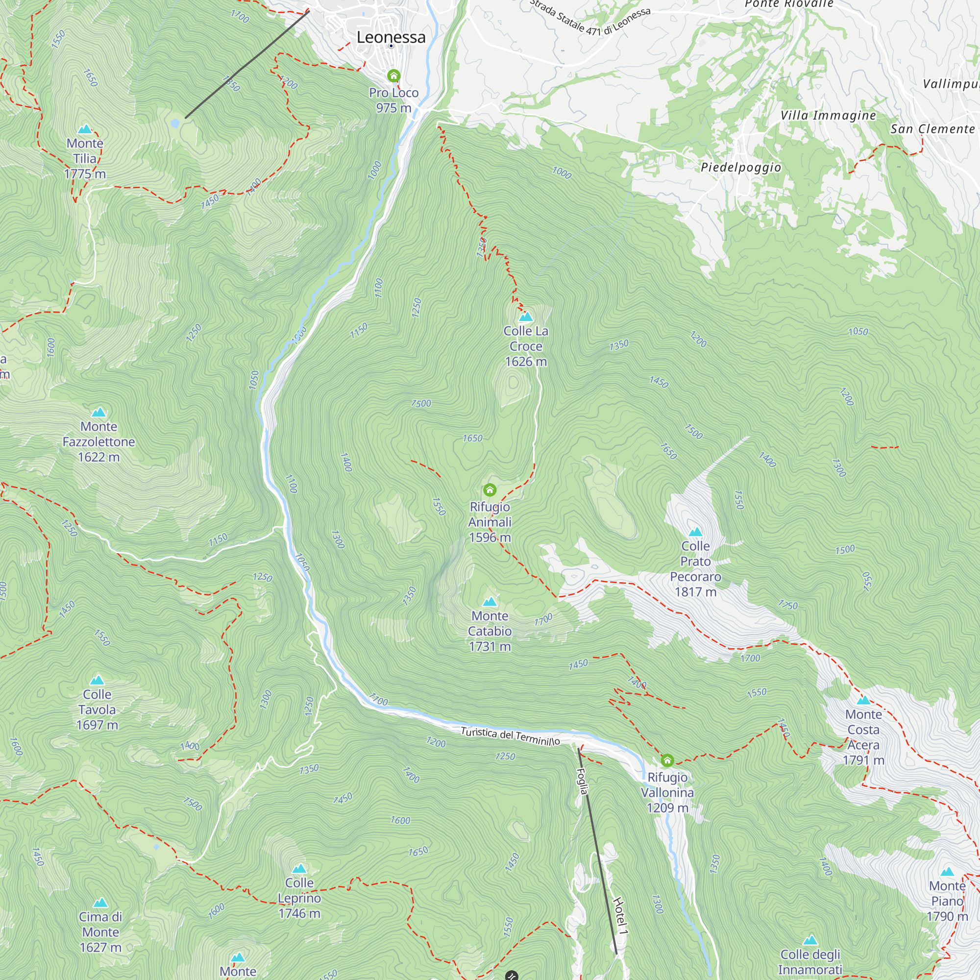 Rifugio Animali map