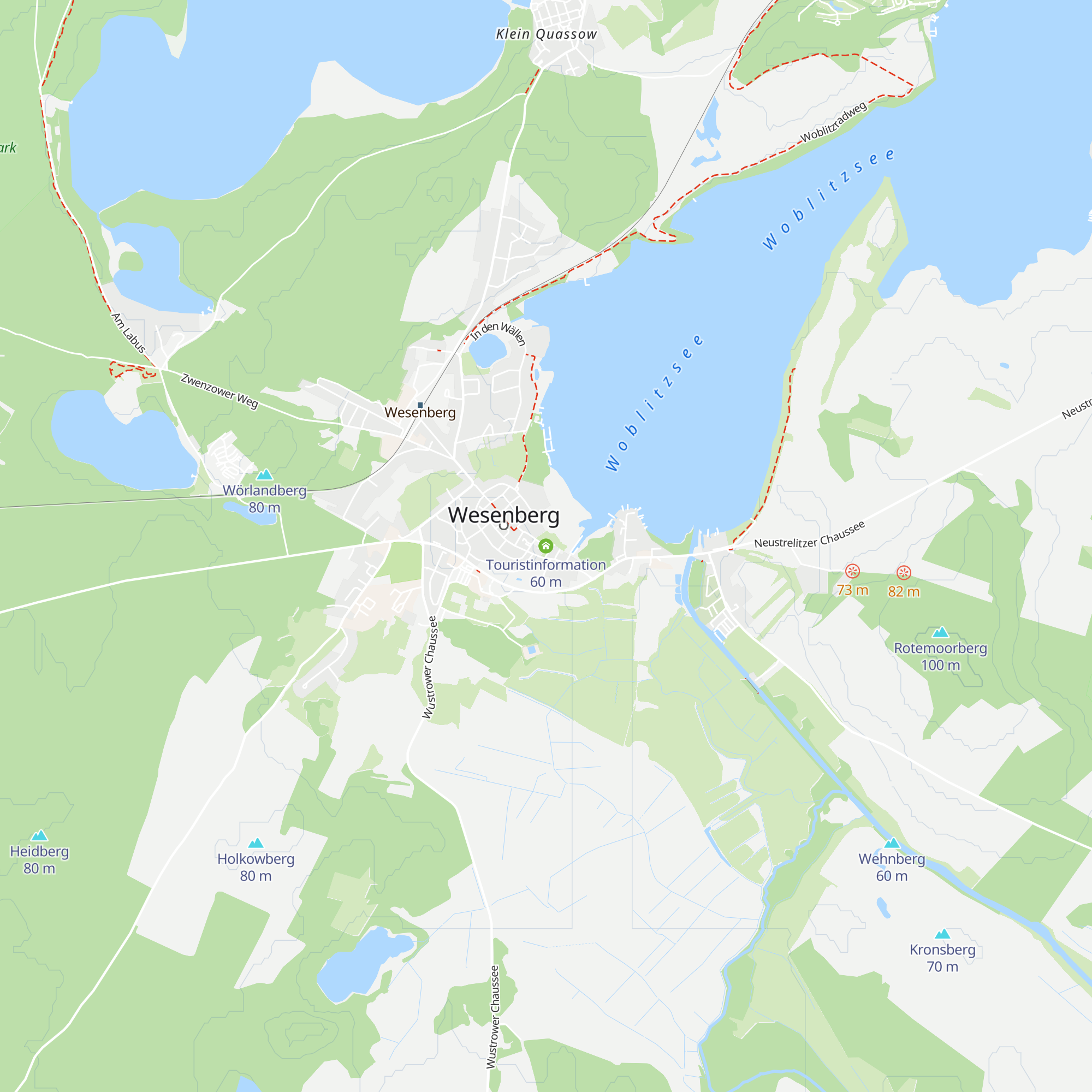 Touristinformation map