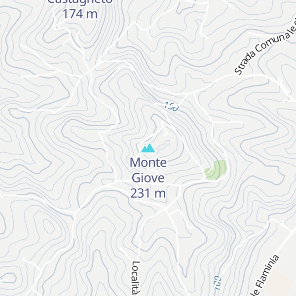 Map of Monte Giove