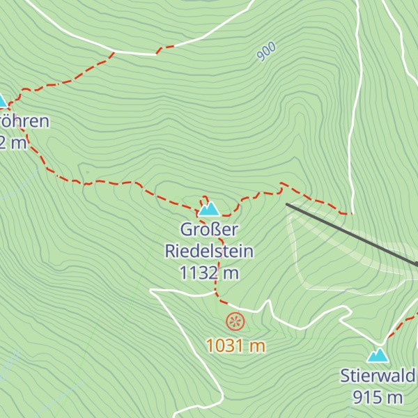 Map of Großer Riedelstein
