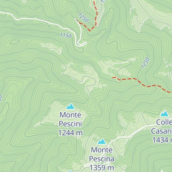 Map of Rifugio di Valle Gelata