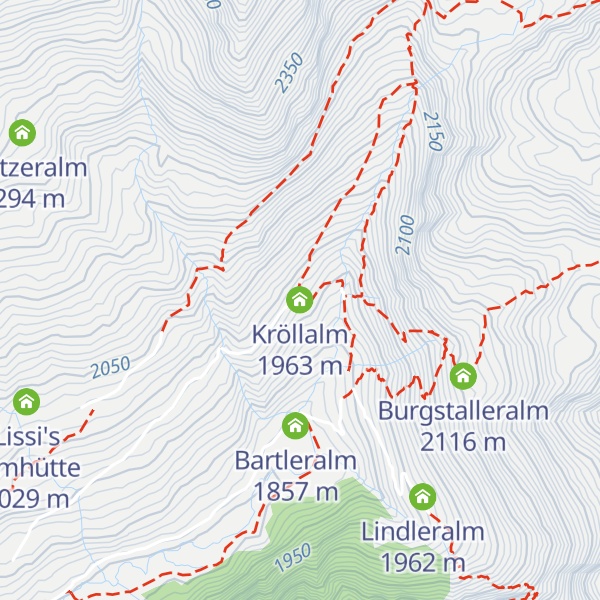 Map of Kröllalm