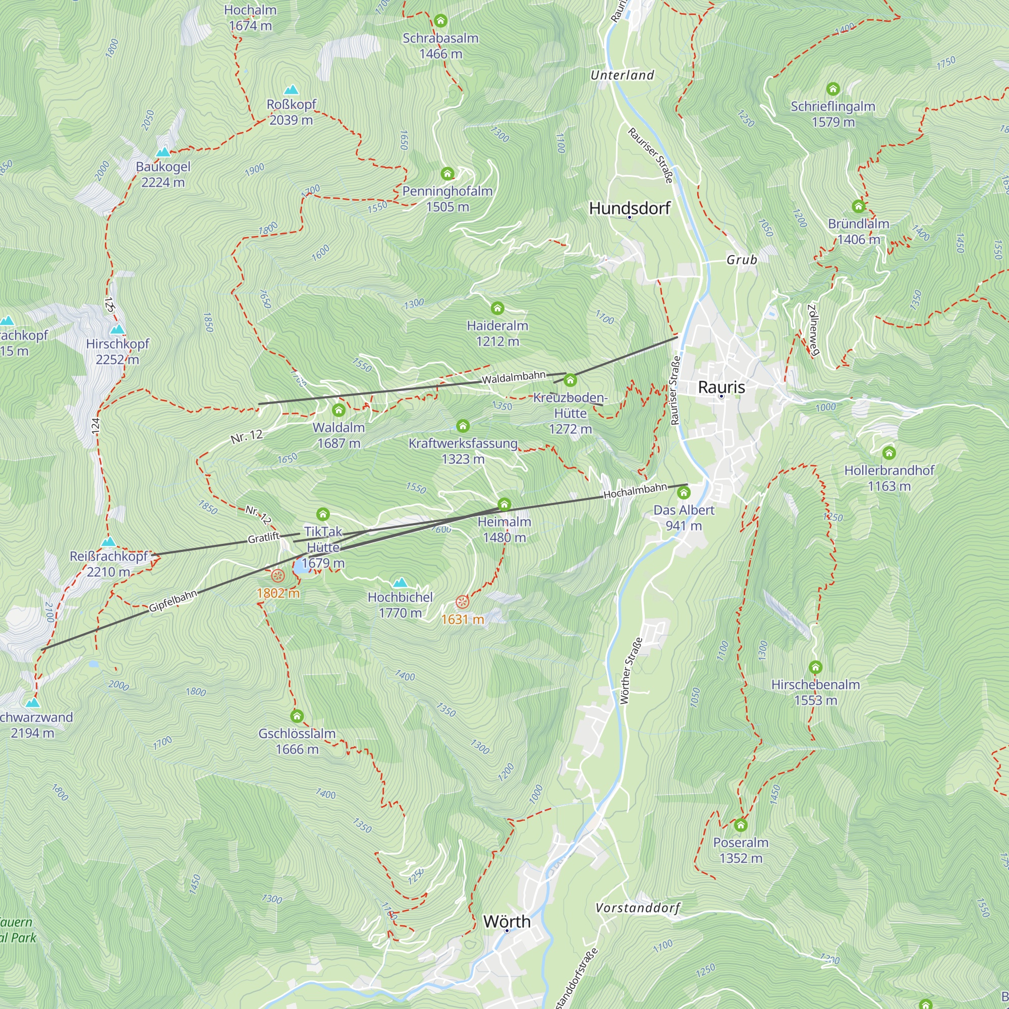Heimalm map
