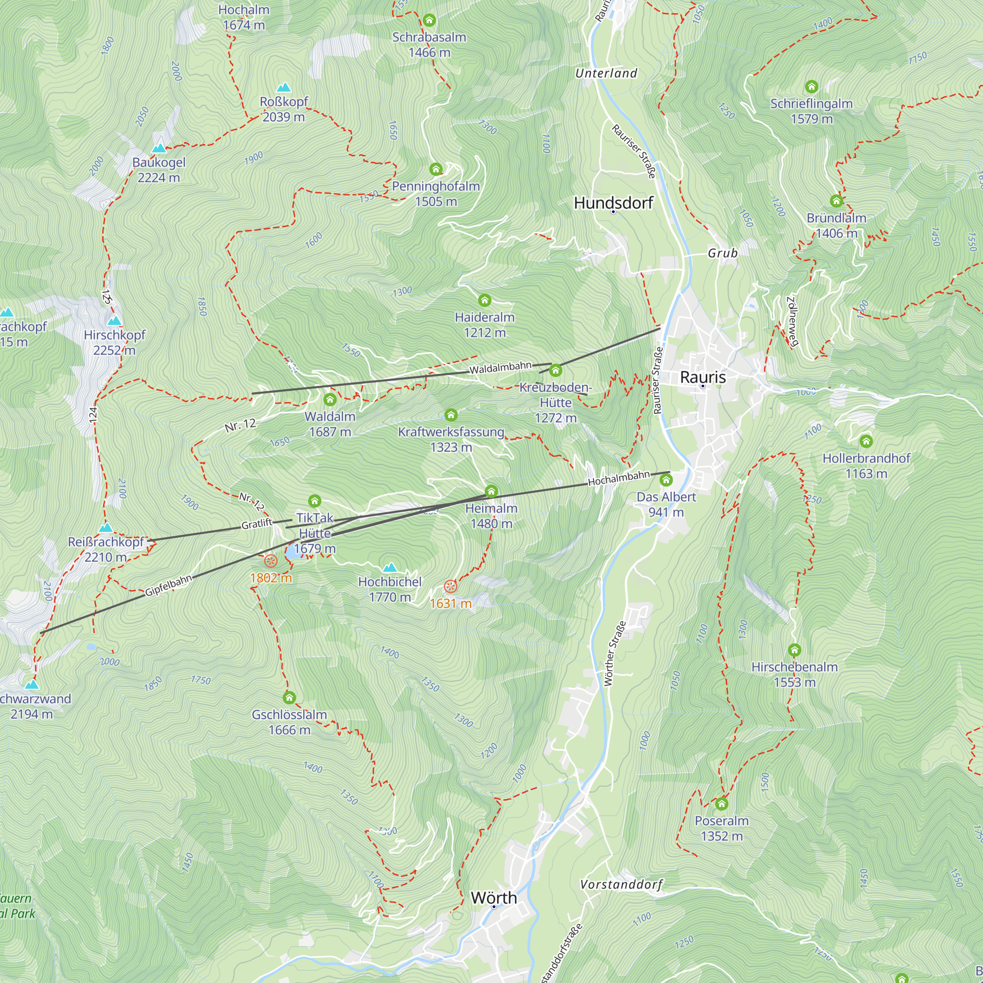 Heimalm map
