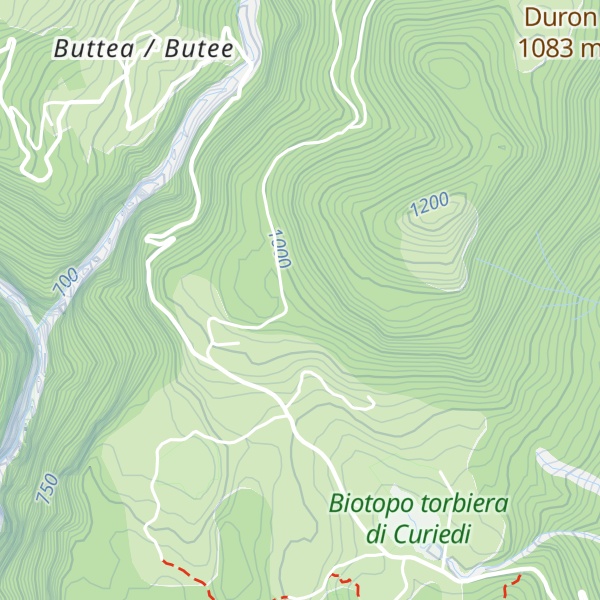 Map of Casera Ribules