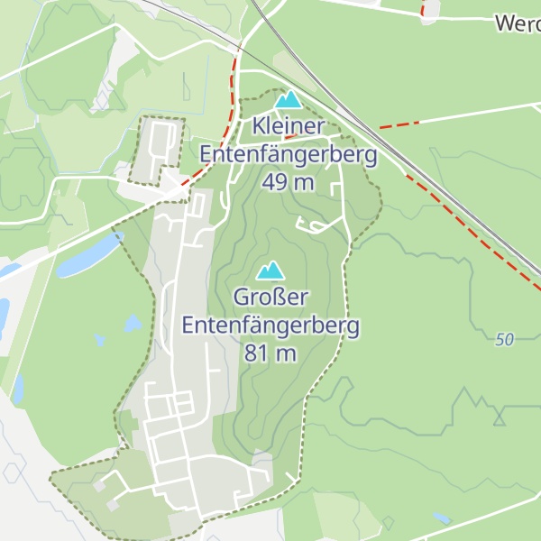 Map of Großer Entenfängerberg