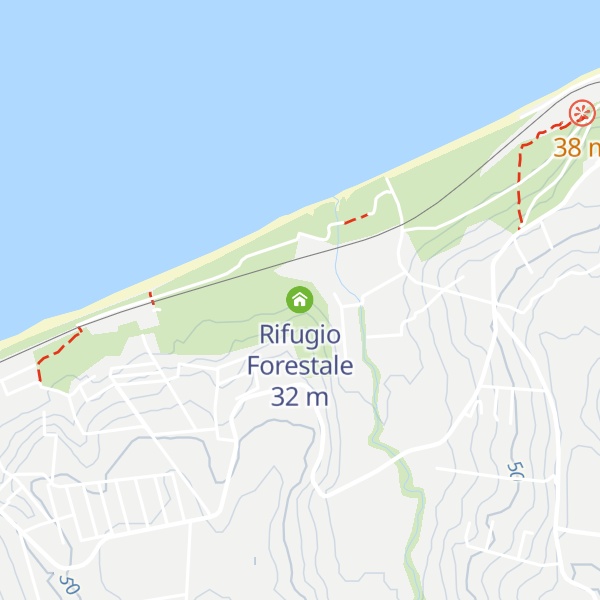 Map of Rifugio  Forestale