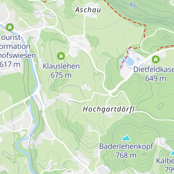 Map of Ferienwohnung Oberreitlehen