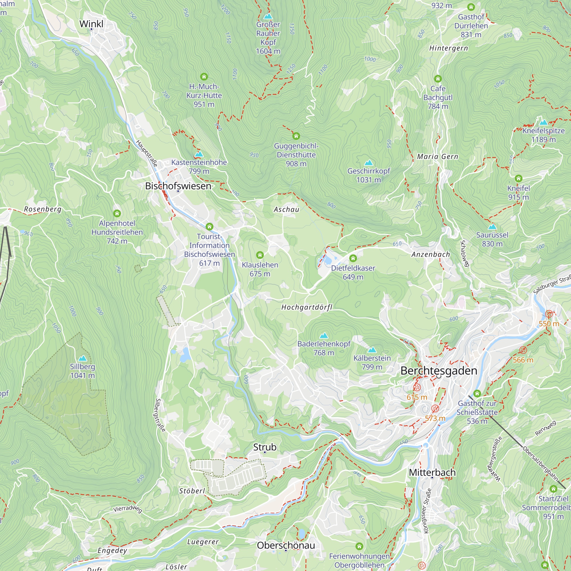 Ferienwohnung Oberreitlehen map