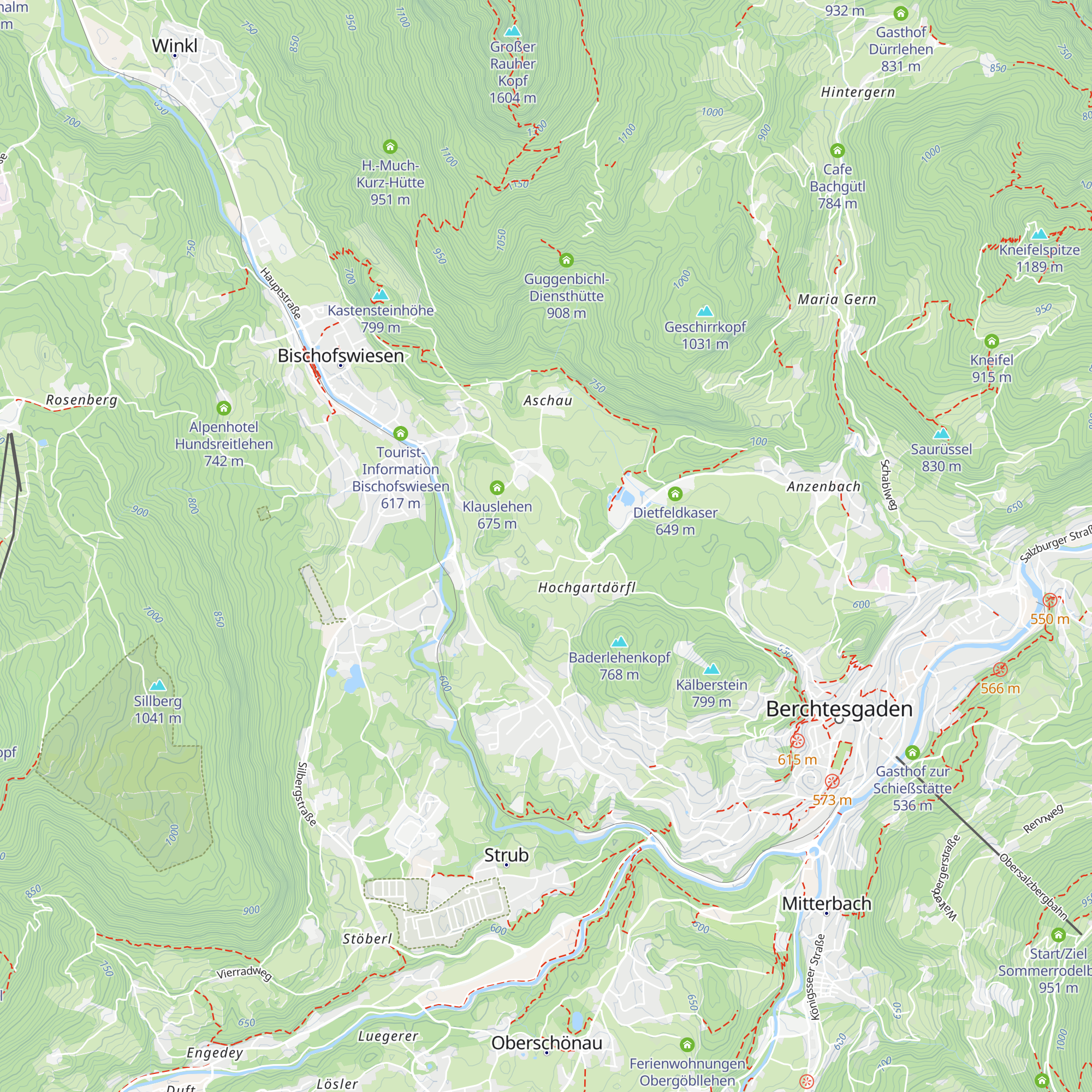 Ferienwohnung Oberreitlehen map