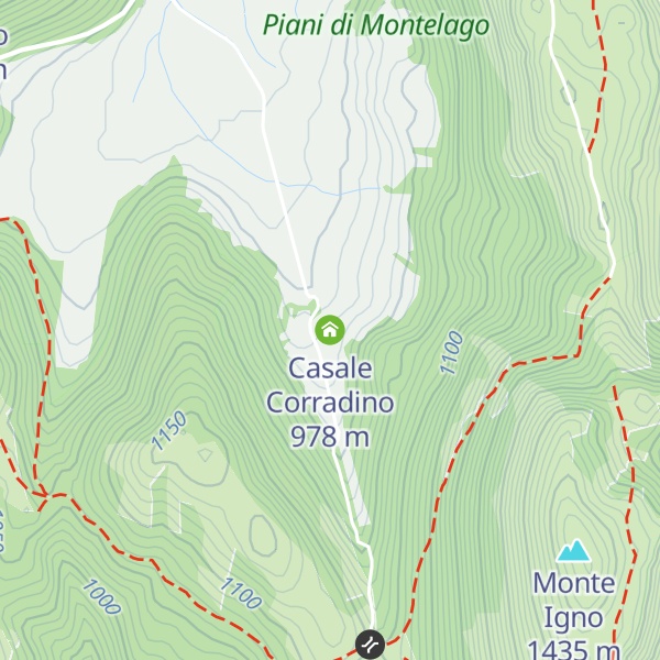 Map of Casale Corradino