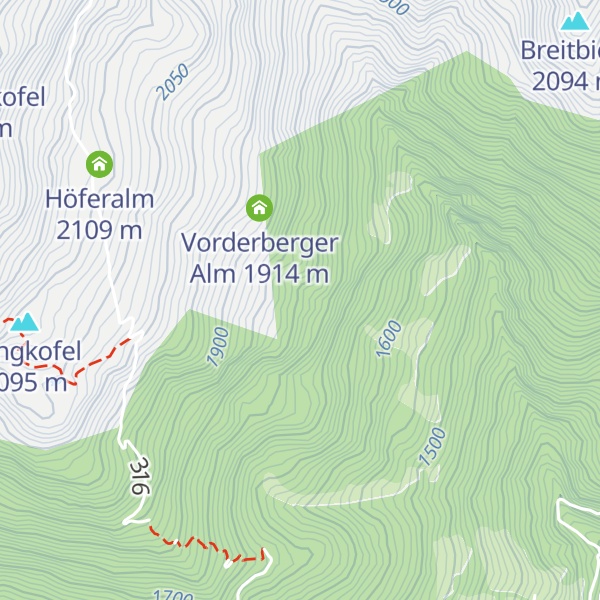 Map of Haßlerhütte